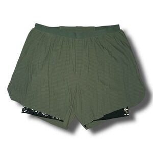 LULULEMON‎ Surge Shorts Men Large 10" Liner Special Edition Drawstring Stretch